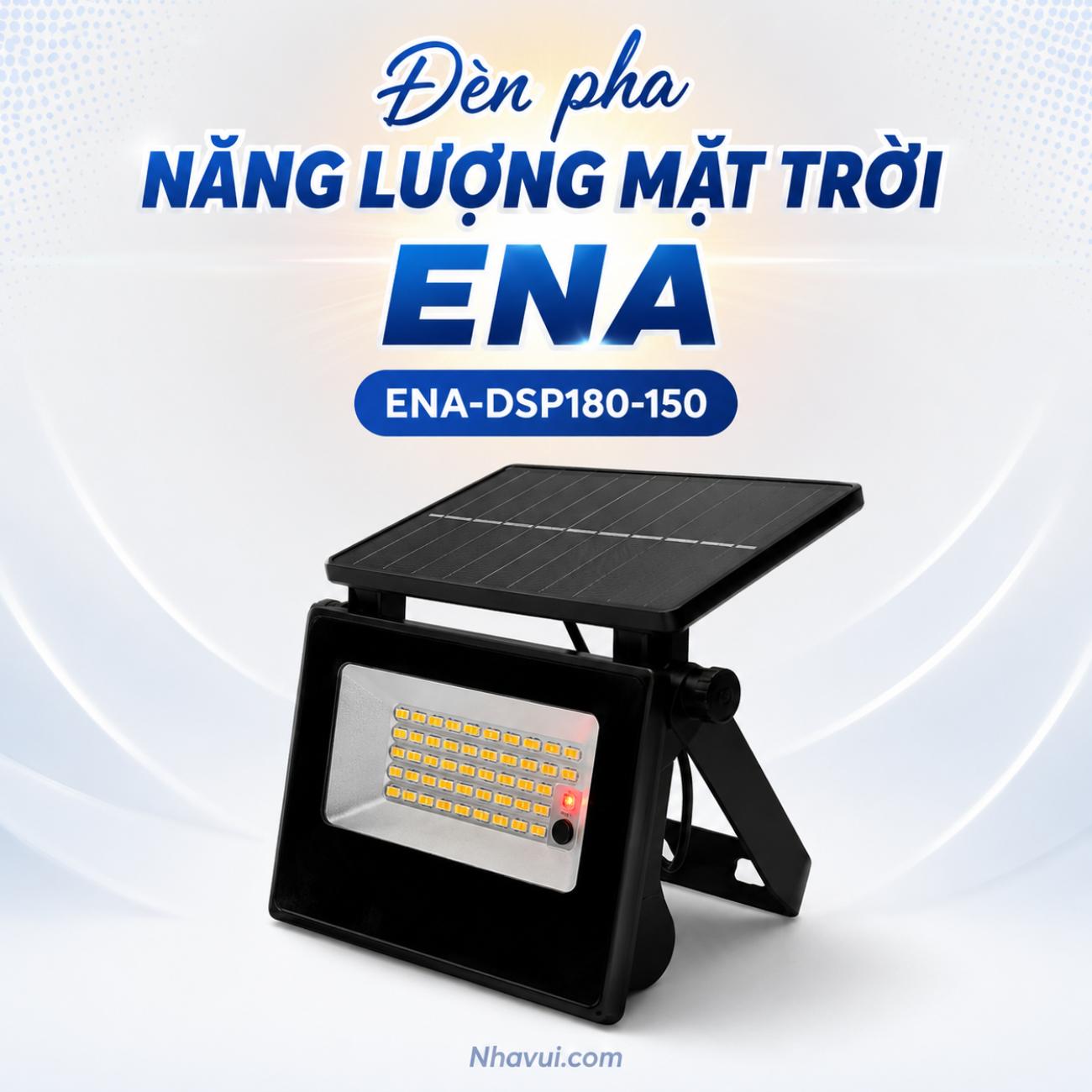 Đèn pha năng lượng mặt trời ENA Vietnam